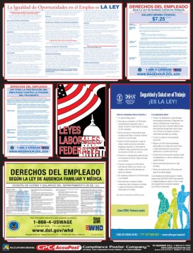 Labor Relations Poster: Federal Labor Law Poster